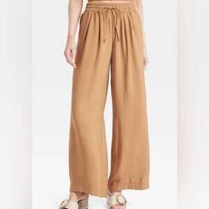 A New Day Tan Wide Leg Pants